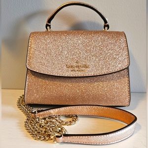 Kate Spade Darcy Glitter Micro Satchel NWOT
